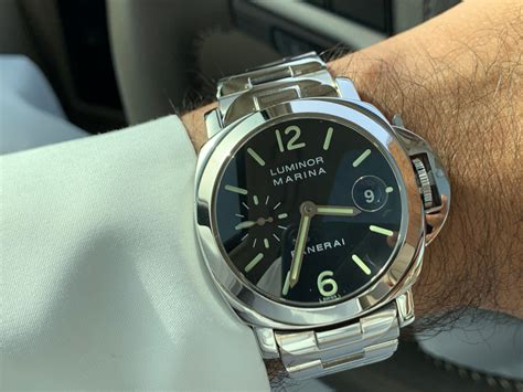 panerai pam 50 luminor marina|Panerai Luminor marina 40mm review.